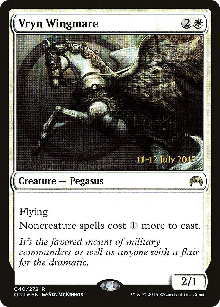 Vryn Wingmare (40s) Foil - Magic Origins Promos