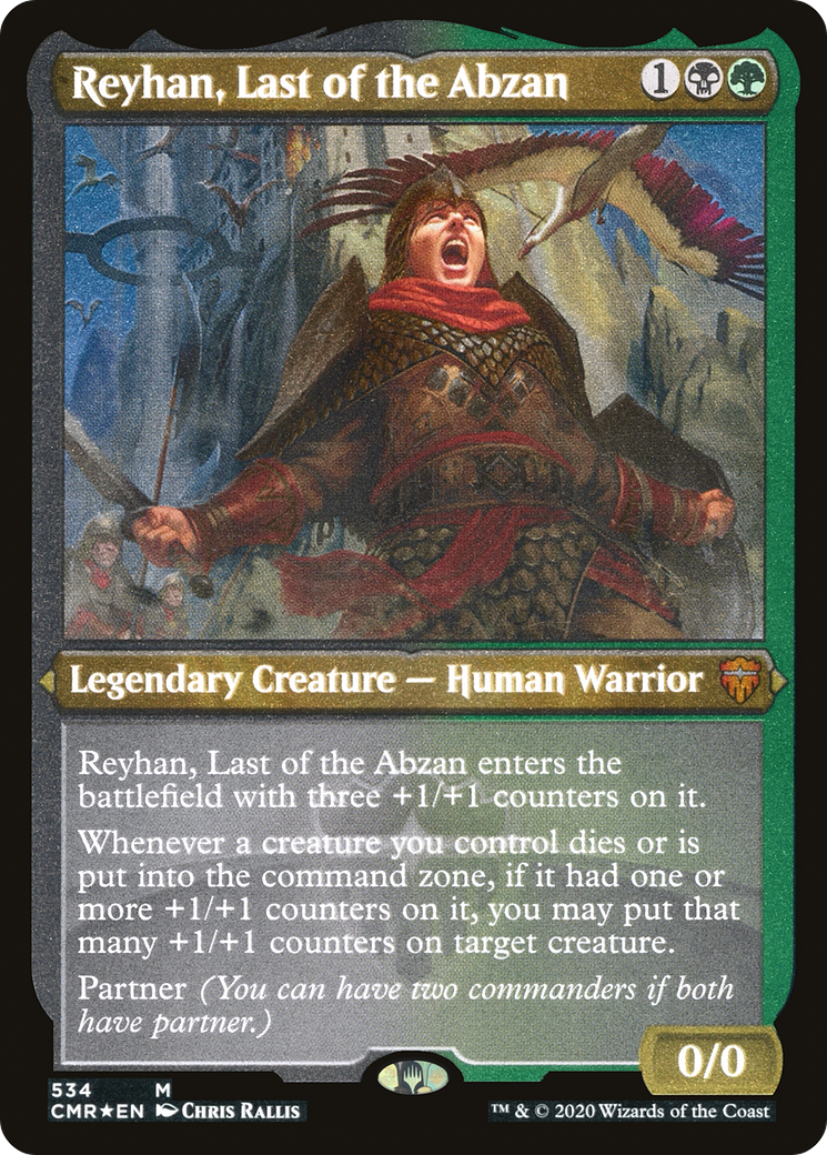 Reyhan, Last of the Abzan (534) Foil - Commander Legends