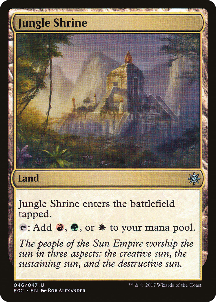 Jungle Shrine (046) - Explorers of Ixalan
