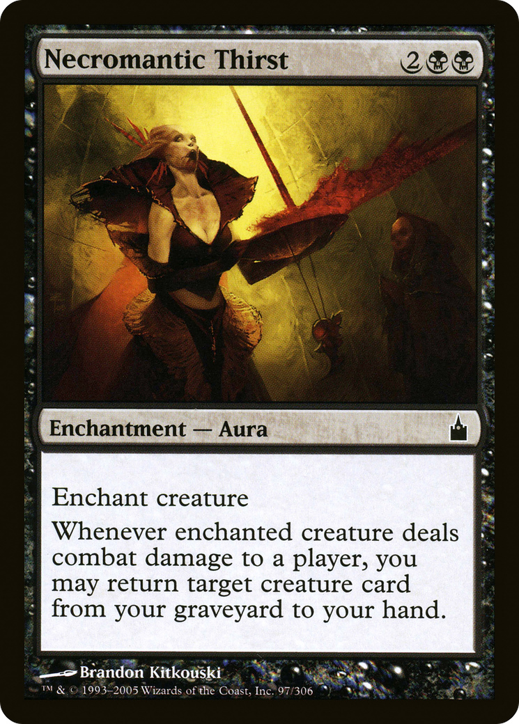 Necromantic Thirst (097) - Ravnica: City of Guilds