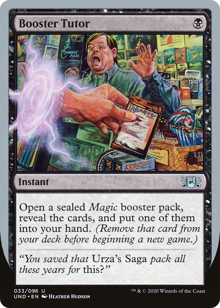 Booster Tutor (033) - Unsanctioned