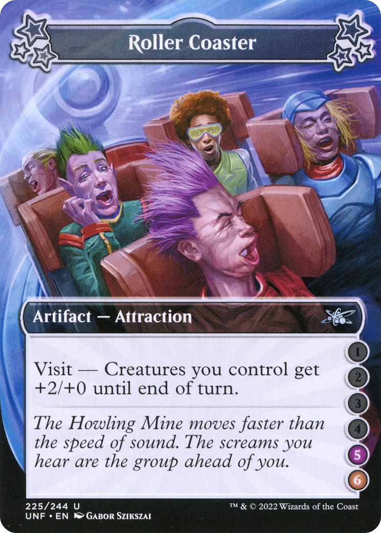Roller Coaster (5-6) (225) Foil - Unfinity