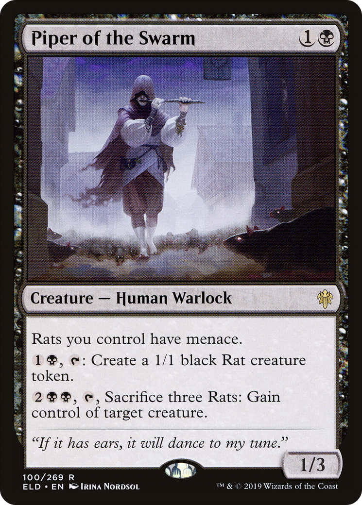 Piper of the Swarm (100) - Throne of Eldraine