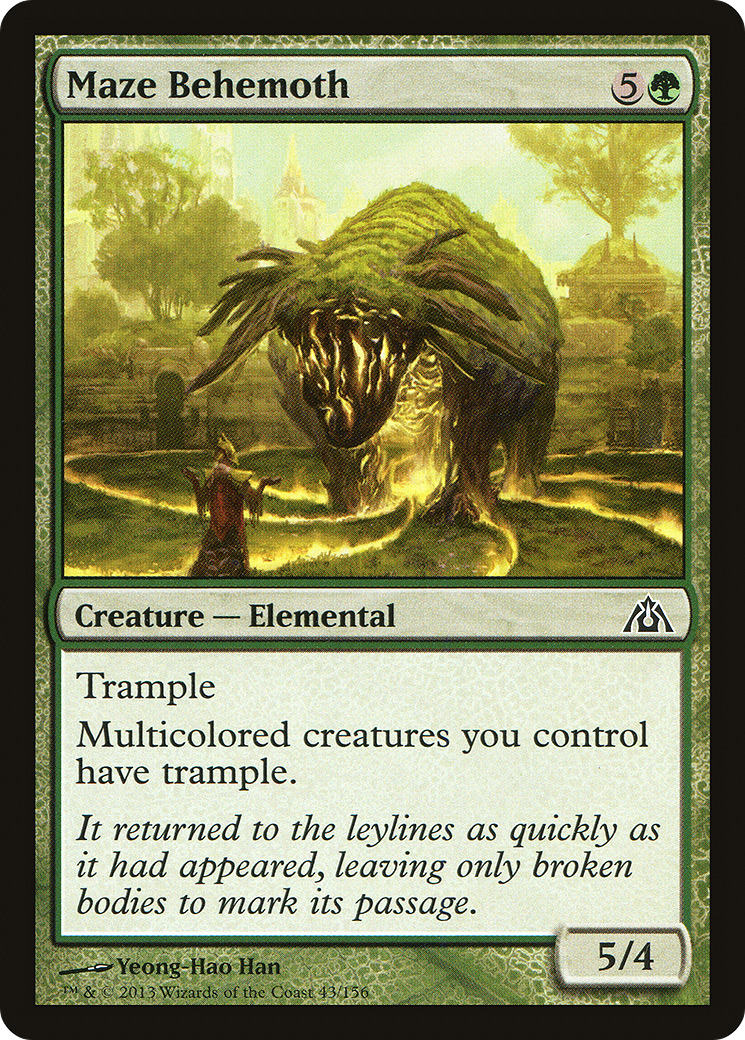Maze Behemoth (043) - Dragon's Maze