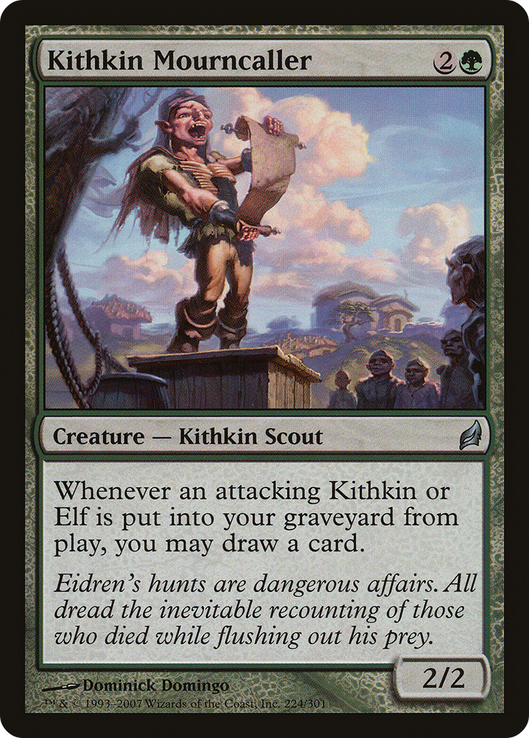 Kithkin Mourncaller (224) - Lorwyn