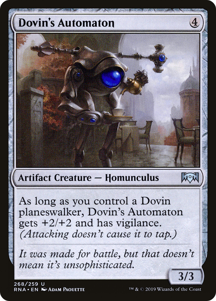 Dovin's Automaton (268) - Ravnica Allegiance