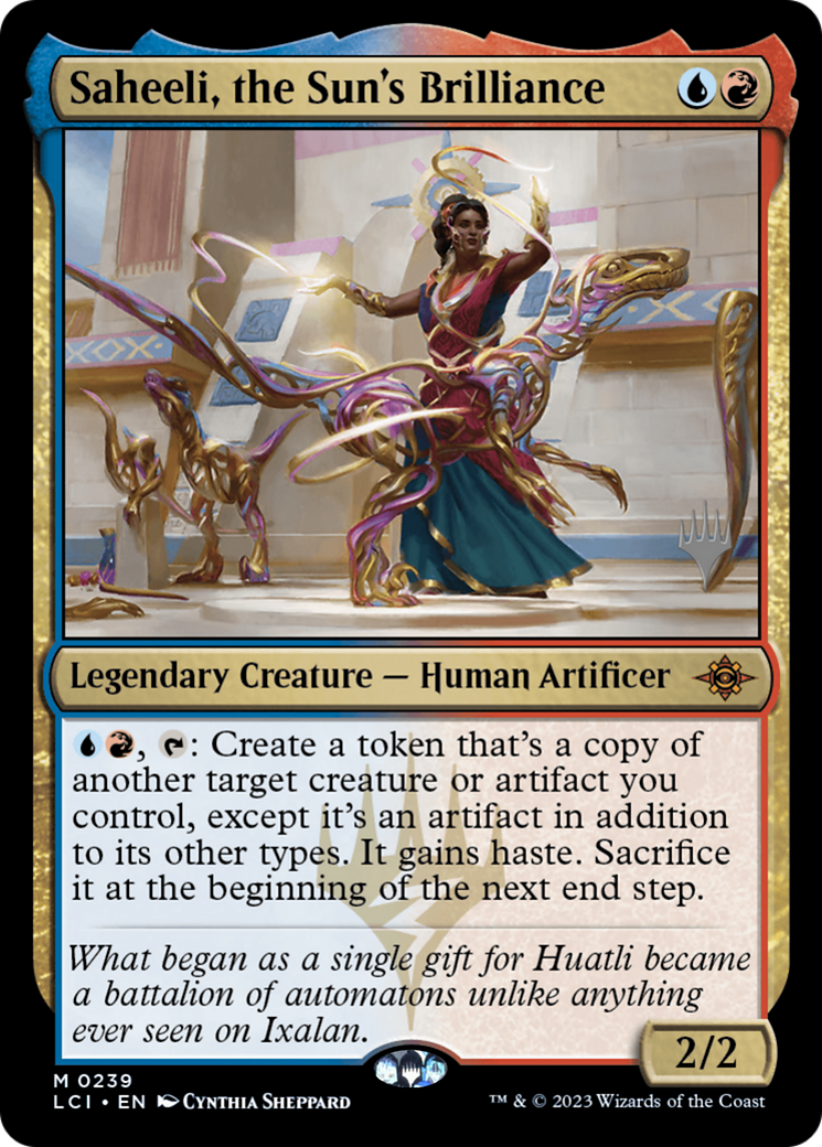 Saheeli, the Sun's Brilliance (239) - The Lost Caverns of Ixalan Promos