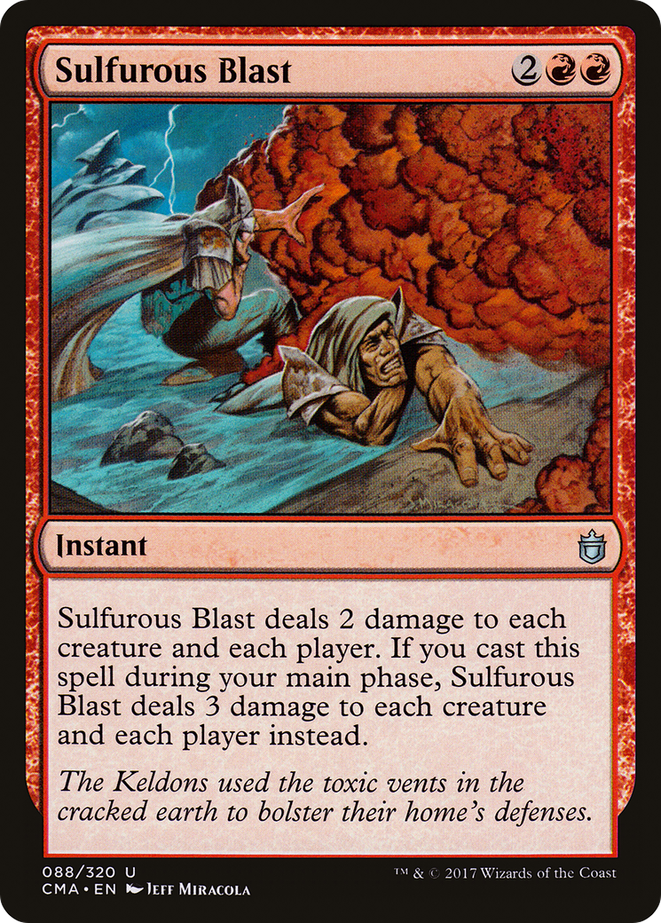 Sulfurous Blast (088) - Commander Anthology