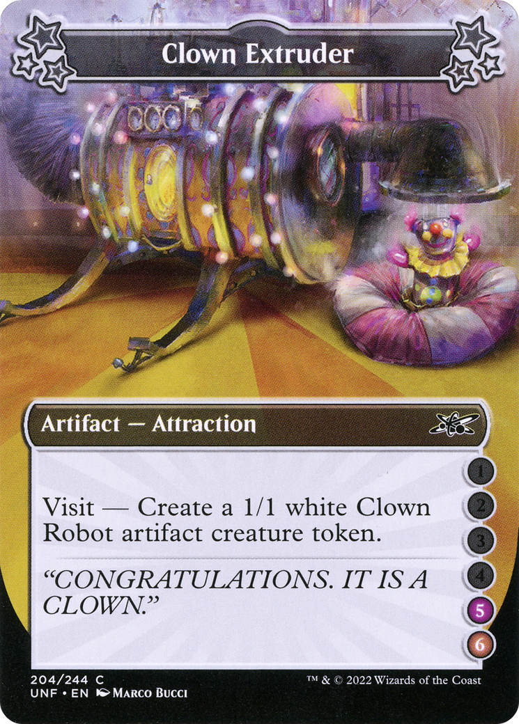 Clown Extruder (204d) Foil - Unfinity