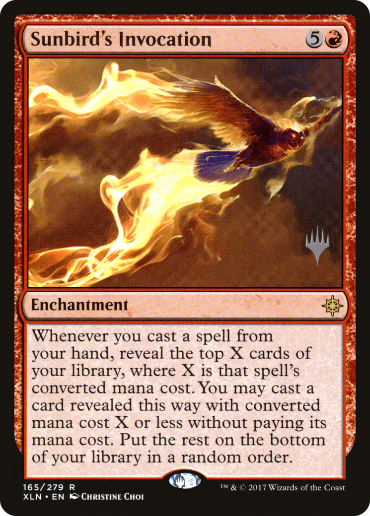 Sunbird's Invocation (165) Foil - Ixalan Promos