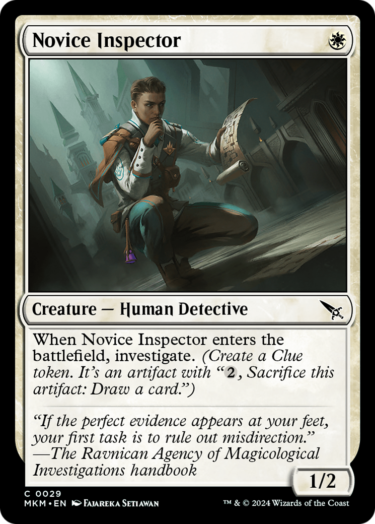 Novice Inspector (029) Foil - Murders at Karlov Manor