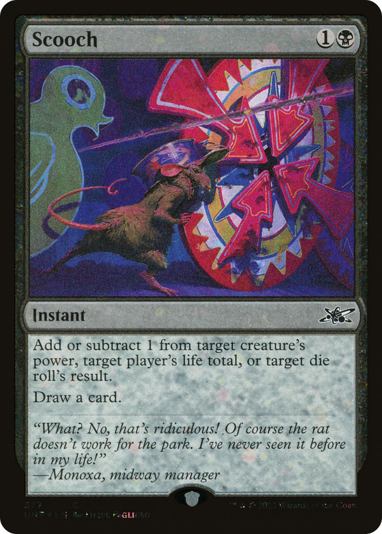 Scooch (Galaxy Foil) (377) Foil - Unfinity