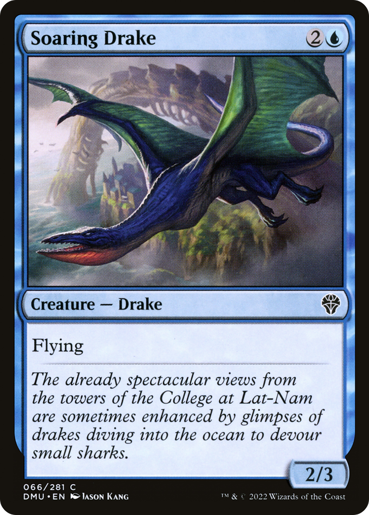 Soaring Drake (066) Foil - Dominaria United