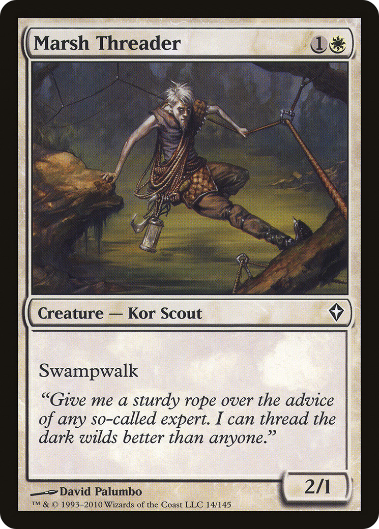 Marsh Threader (014) Foil - Worldwake