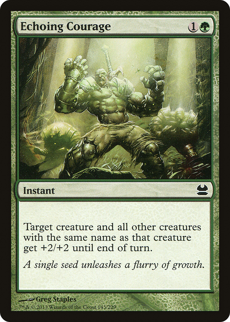 Echoing Courage (143) - Modern Masters