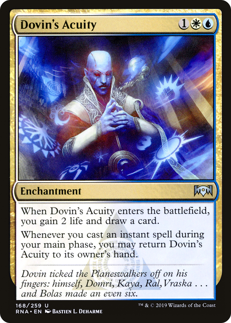 Dovin's Acuity (168) - Ravnica Allegiance