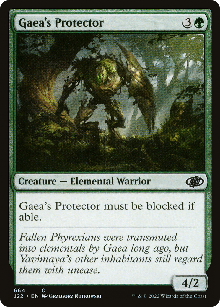 Gaea's Protector (664) - Jumpstart 2022