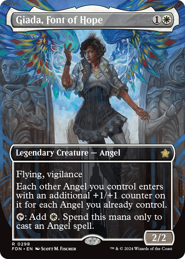 Giada, Font of Hope (Borderless) (298) Foil - Foundations