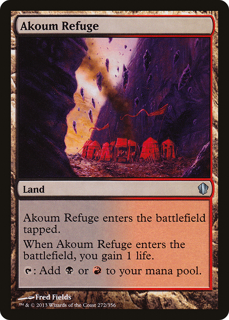 Akoum Refuge (272) - Commander 2013