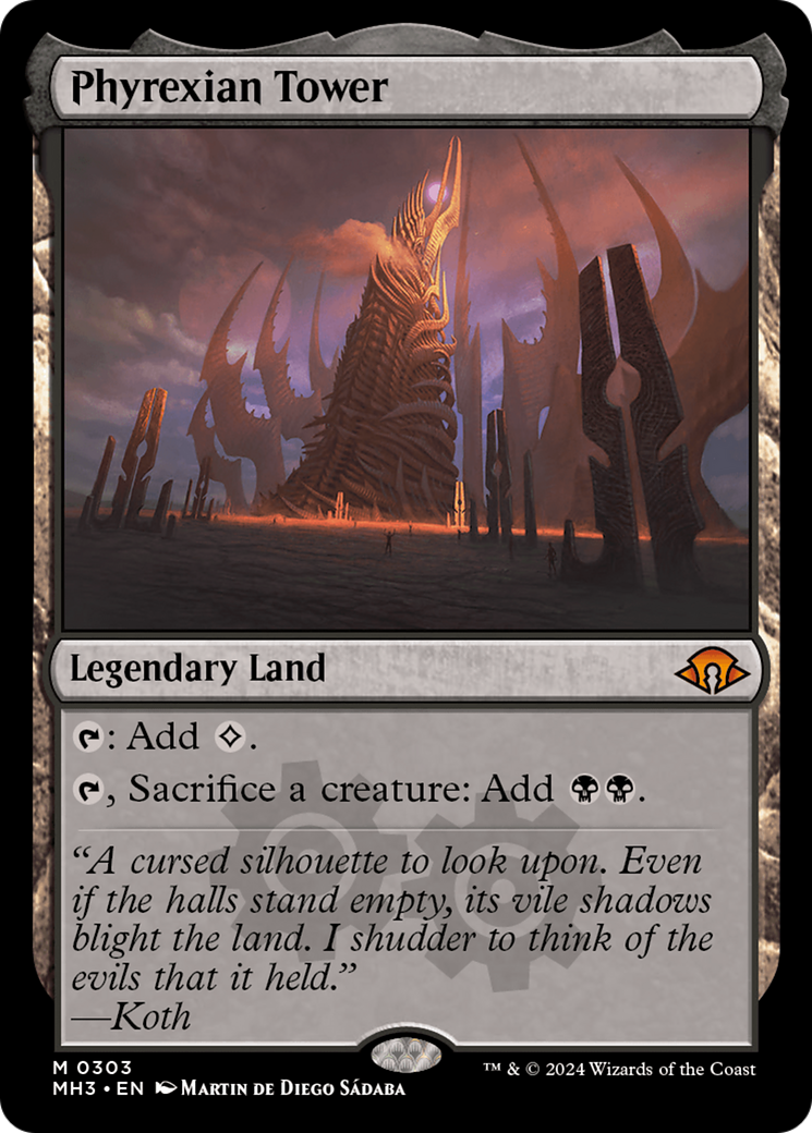 Phyrexian Tower (303) Foil - Modern Horizons 3