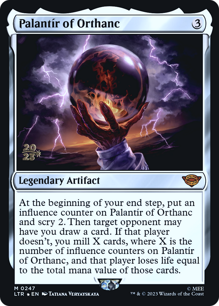 Palantir of Orthanc (247) Foil - Tales of Middle-earth Promos