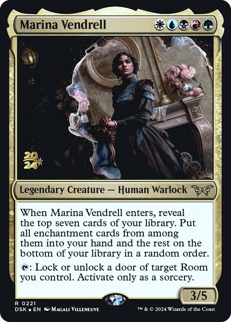 Marina Vendrell (221) Foil - Duskmourn: House of Horror Promos