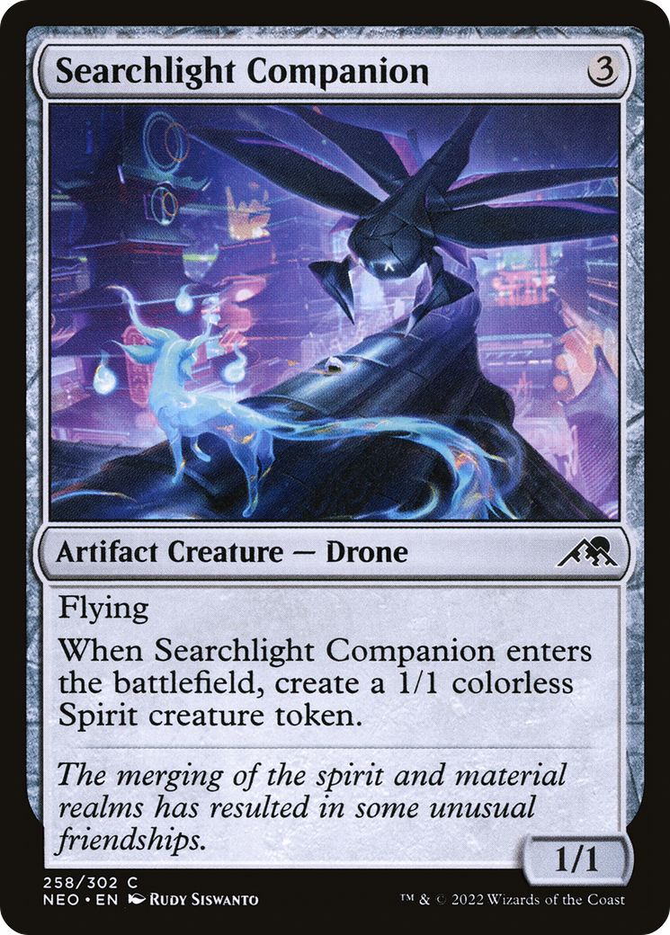 Searchlight Companion (258) Foil - Kamigawa: Neon Dynasty