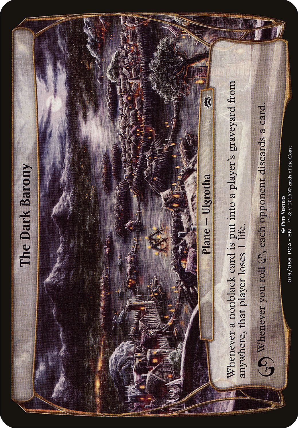 The Dark Barony (Planechase Anthology) - Planechase Anthology Planes