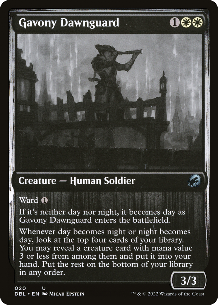 Gavony Dawnguard (020) - Innistrad: Double Feature
