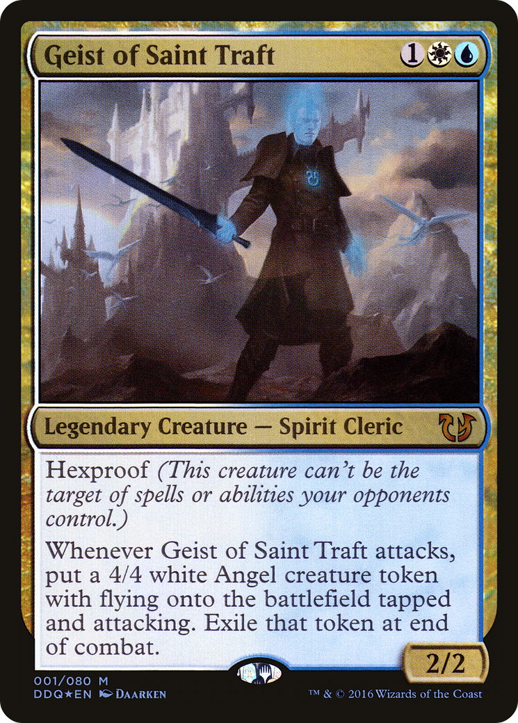 Geist of Saint Traft (001) Foil - Duel Decks: Blessed vs. Cursed