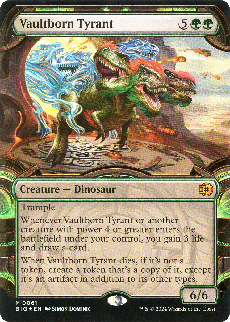 Vaultborn Tyrant: (Showcase) Foil (061)