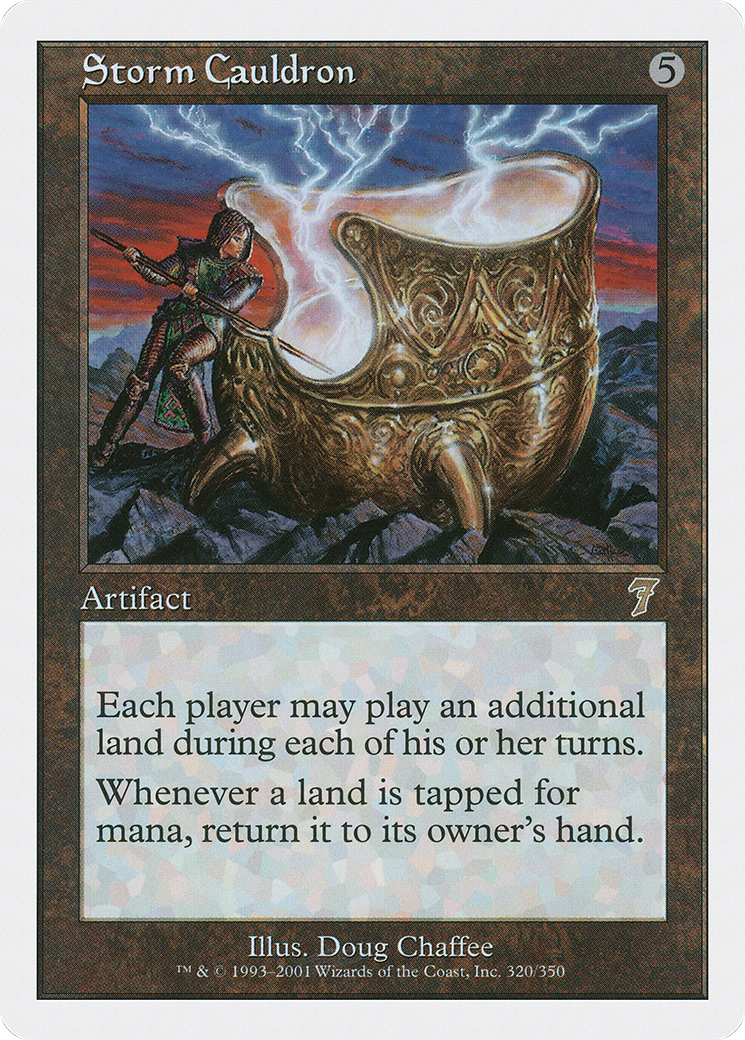 Storm Cauldron (320) Foil - Seventh Edition