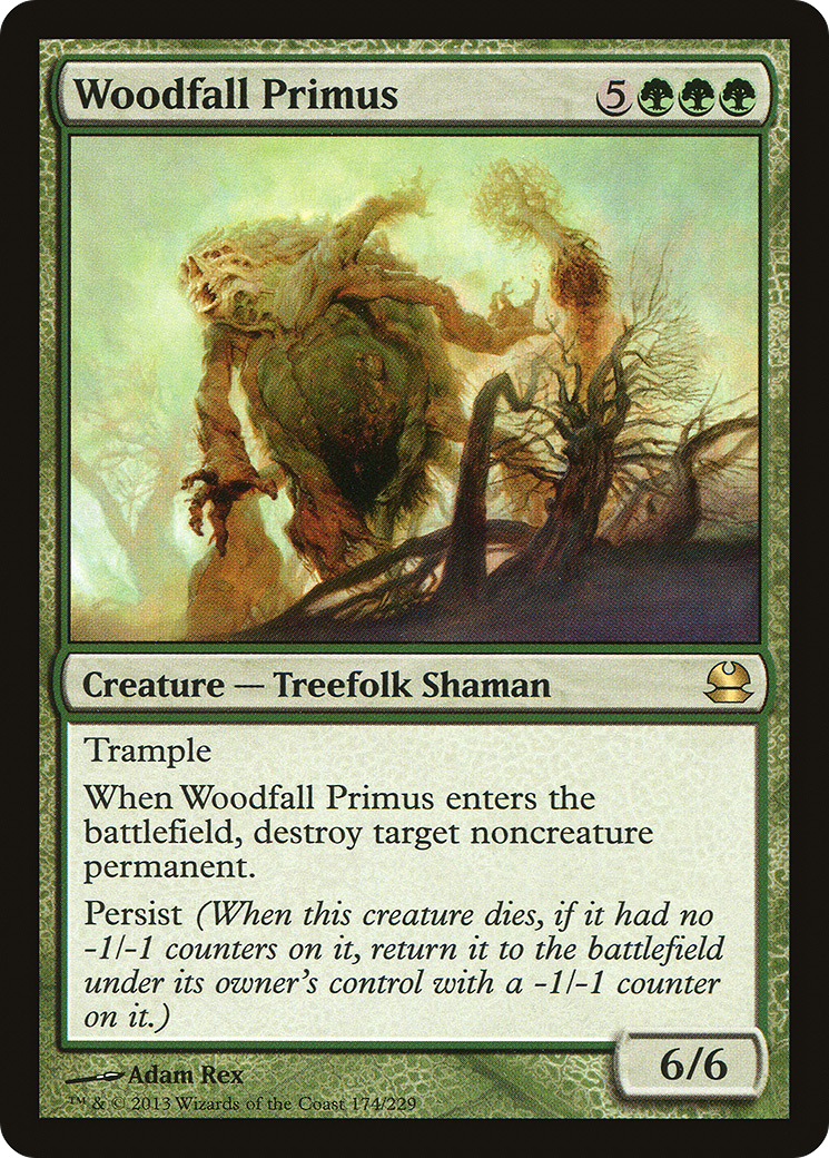 Woodfall Primus (174) Foil - Modern Masters