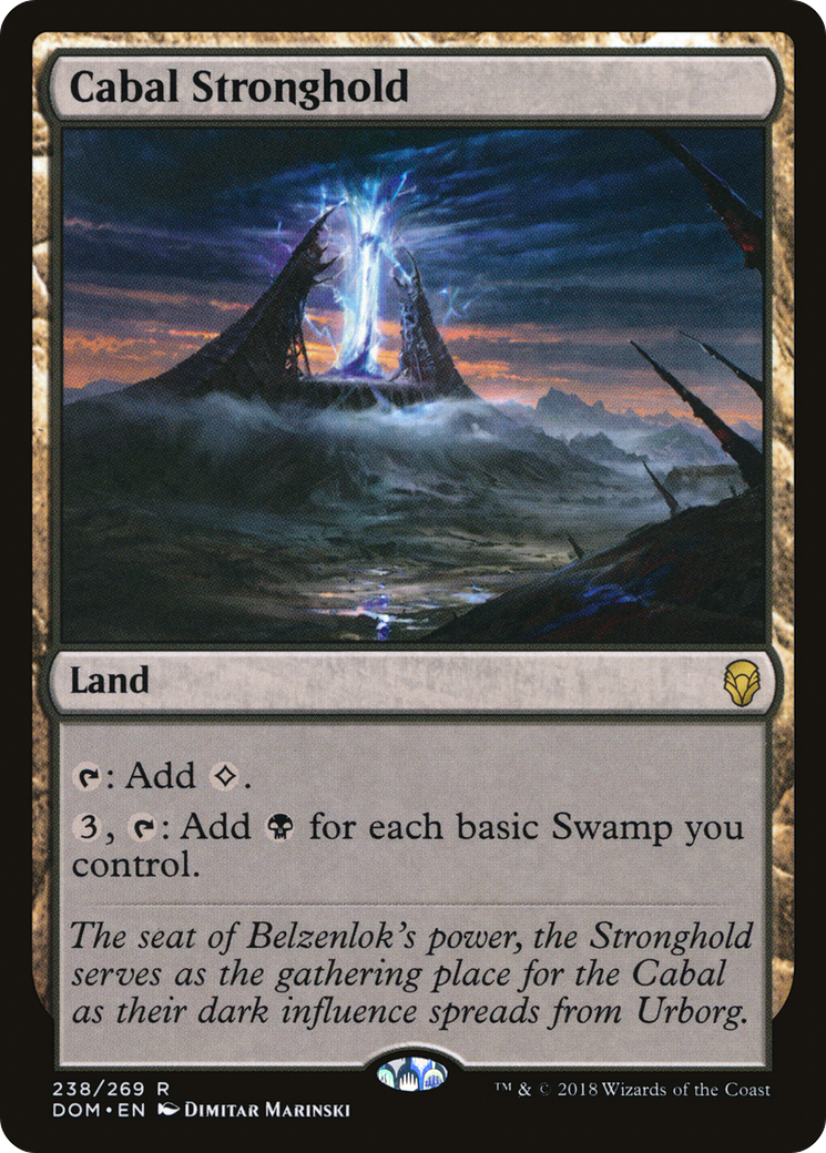 Cabal Stronghold (238) - Dominaria