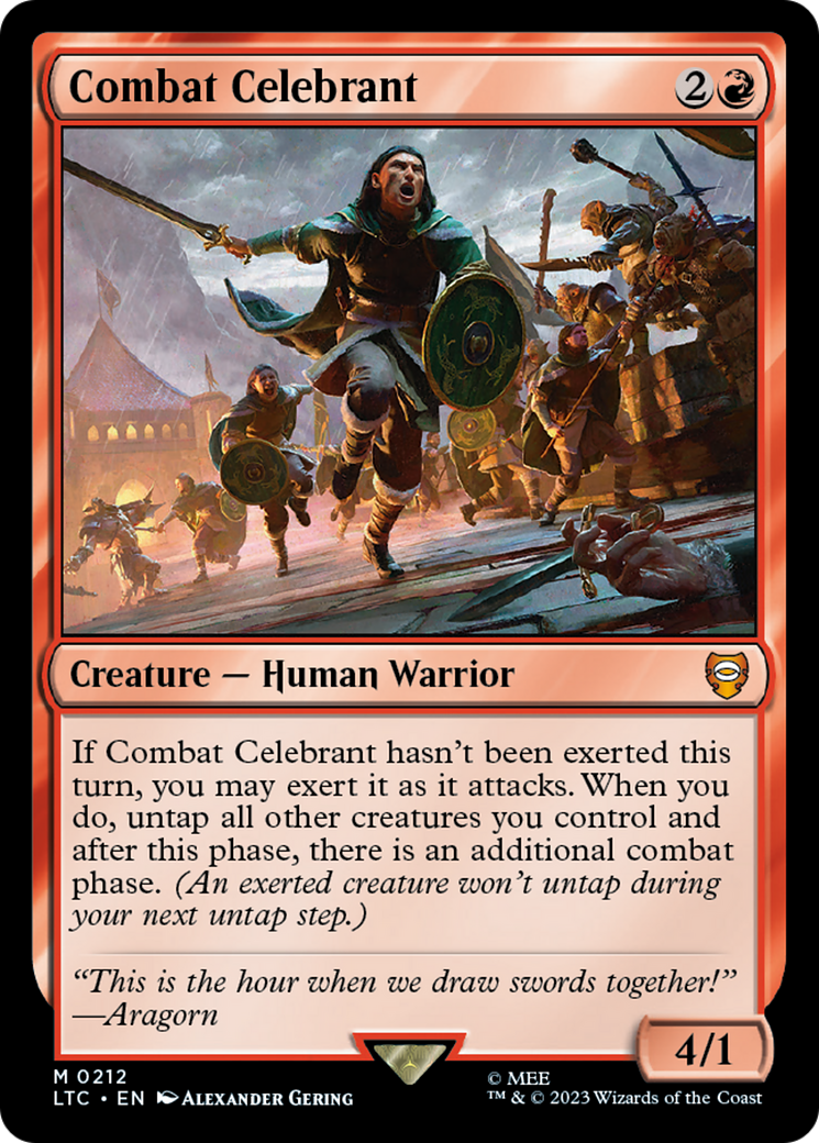Combat Celebrant (212) - Tales of Middle-earth Commander