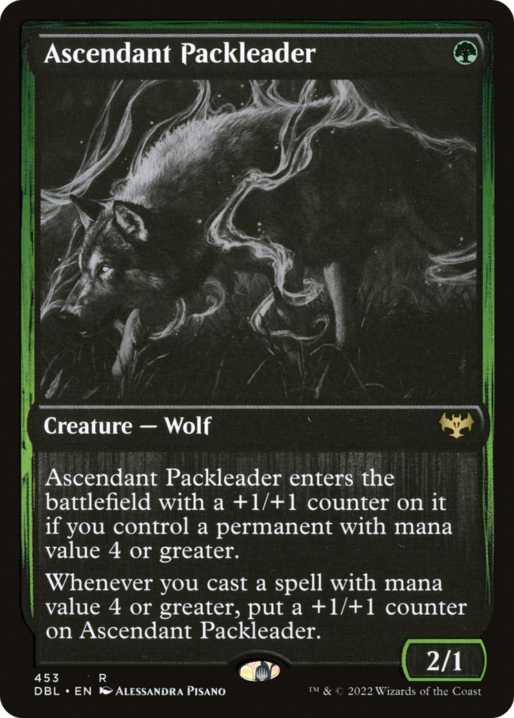 Ascendant Packleader (453) Foil - Innistrad: Double Feature