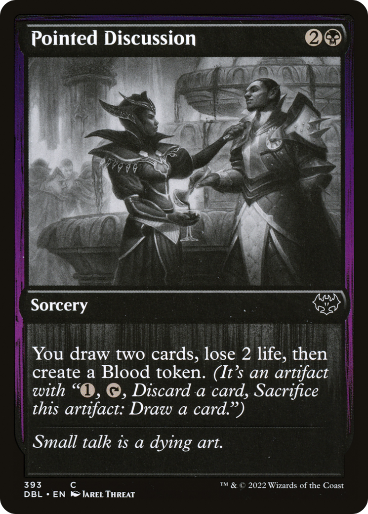 Pointed Discussion (393) Foil - Innistrad: Double Feature
