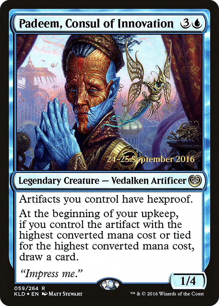 Padeem, Consul of Innovation (059) Foil - Kaladesh Promos