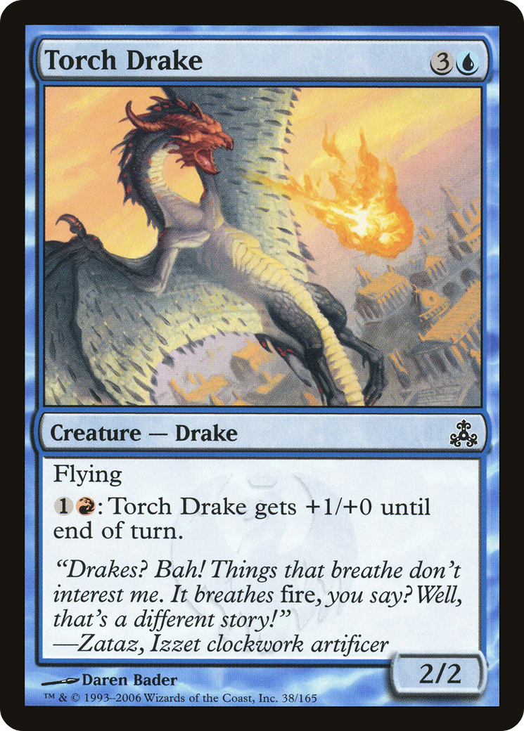 Torch Drake (038) Foil - Guildpact