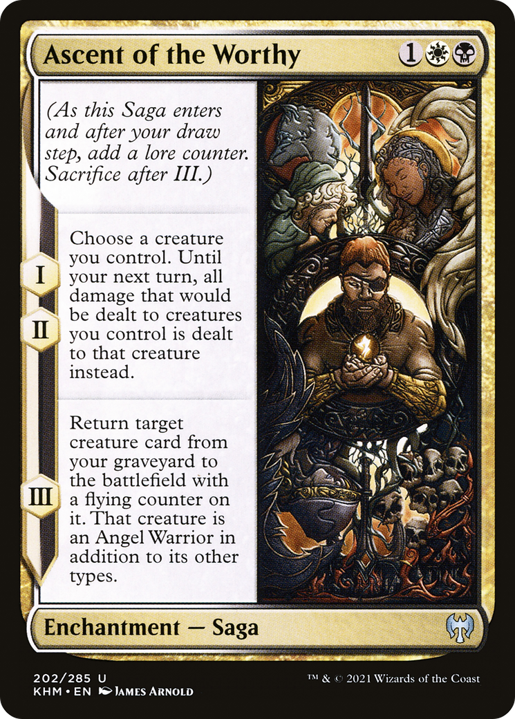 Ascent of the Worthy (202) Foil - Kaldheim