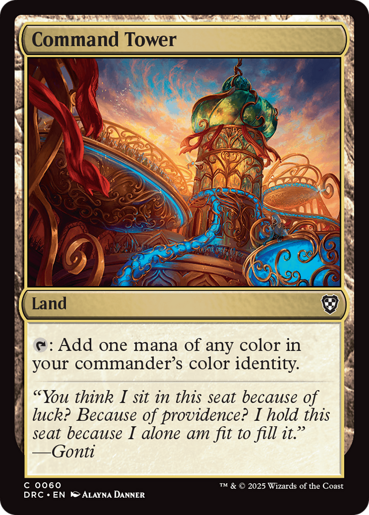 Command Tower (0060) (060) - Commander: Aetherdrift