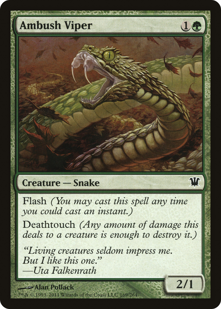 Ambush Viper (169) Foil - Innistrad