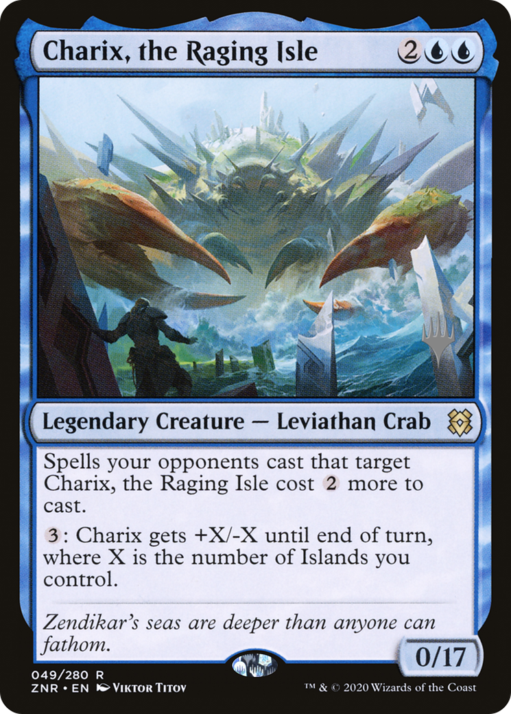 Charix, the Raging Isle (049) Foil - Zendikar Rising Promos