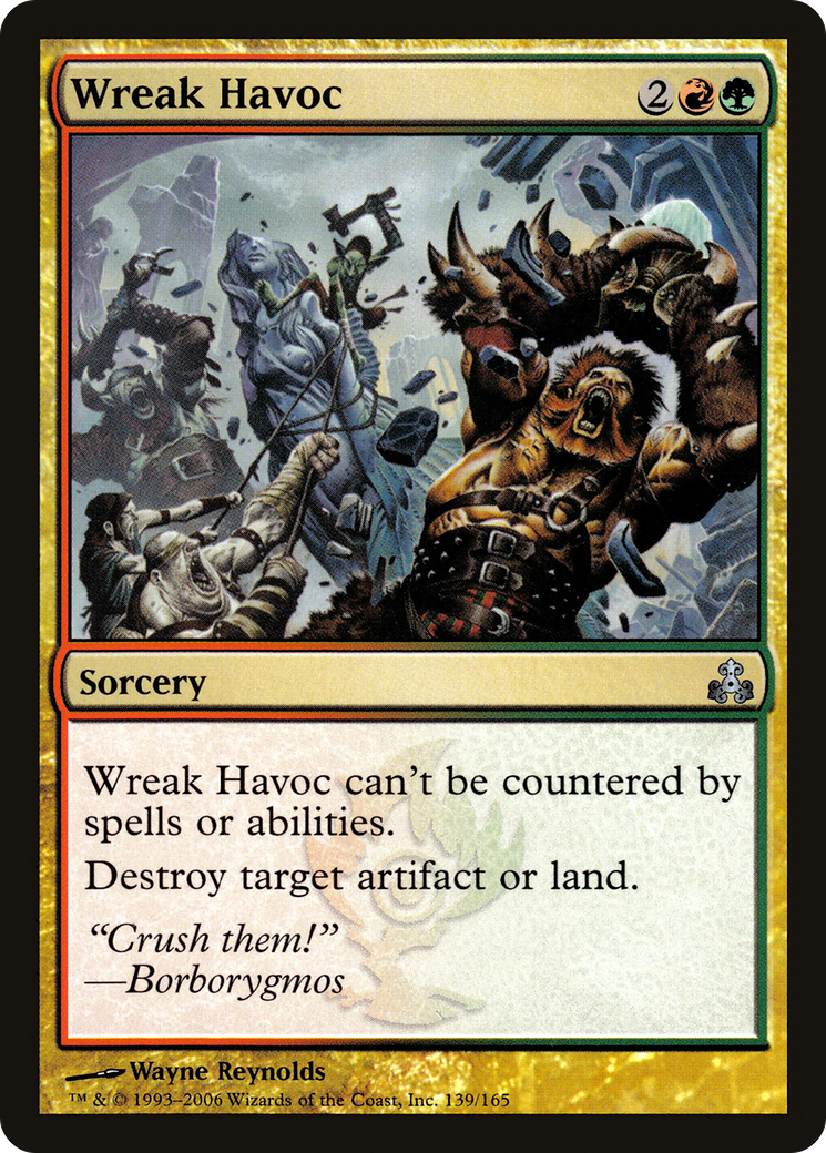 Wreak Havoc (139) Foil - Guildpact