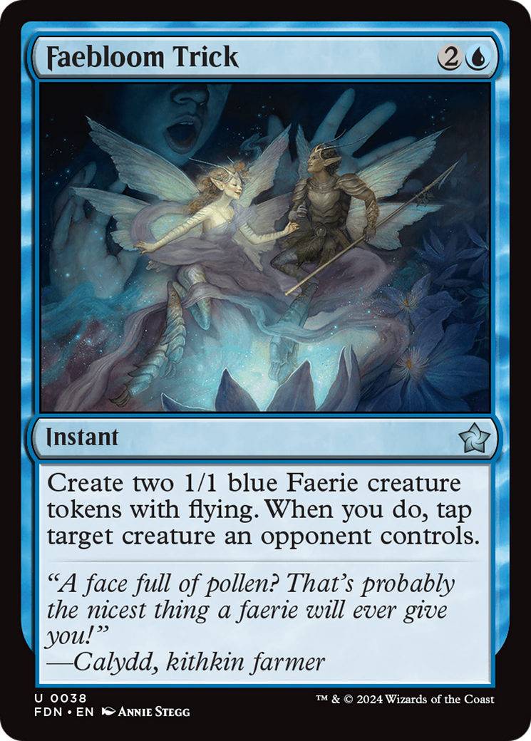 Faebloom Trick (038) Foil - Foundations