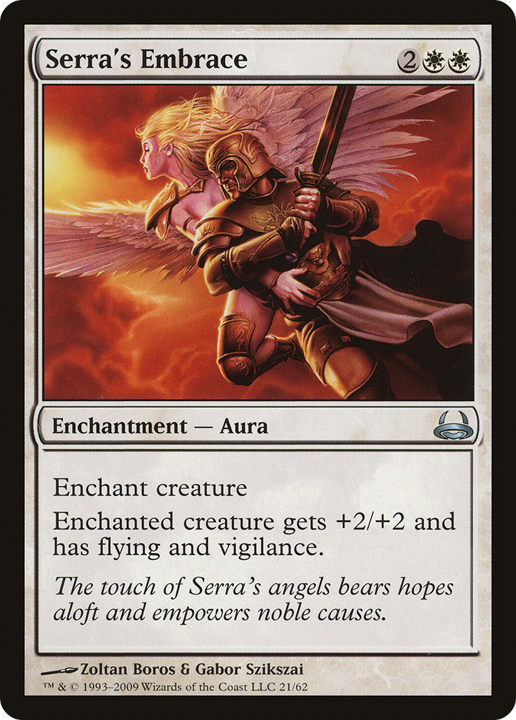 Serra's Embrace (021) - Duel Decks: Divine vs. Demonic
