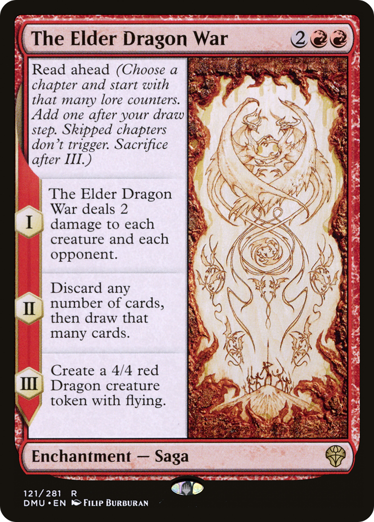 The Elder Dragon War (121) Foil - Dominaria United