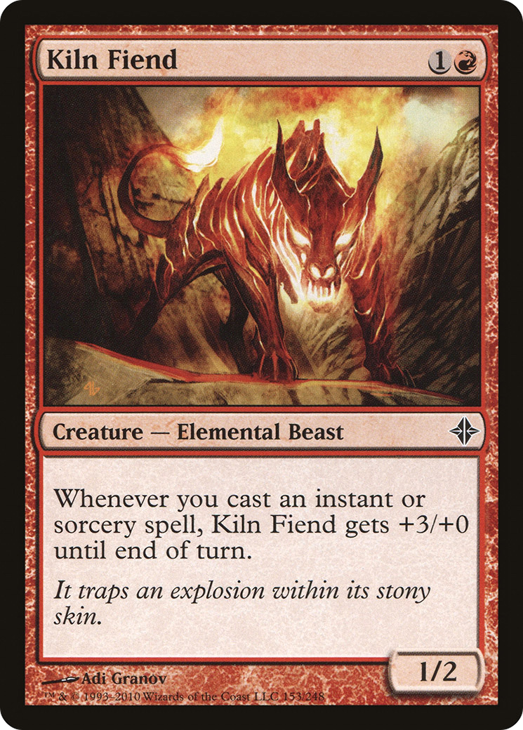 Kiln Fiend (153) Foil - Rise of the Eldrazi