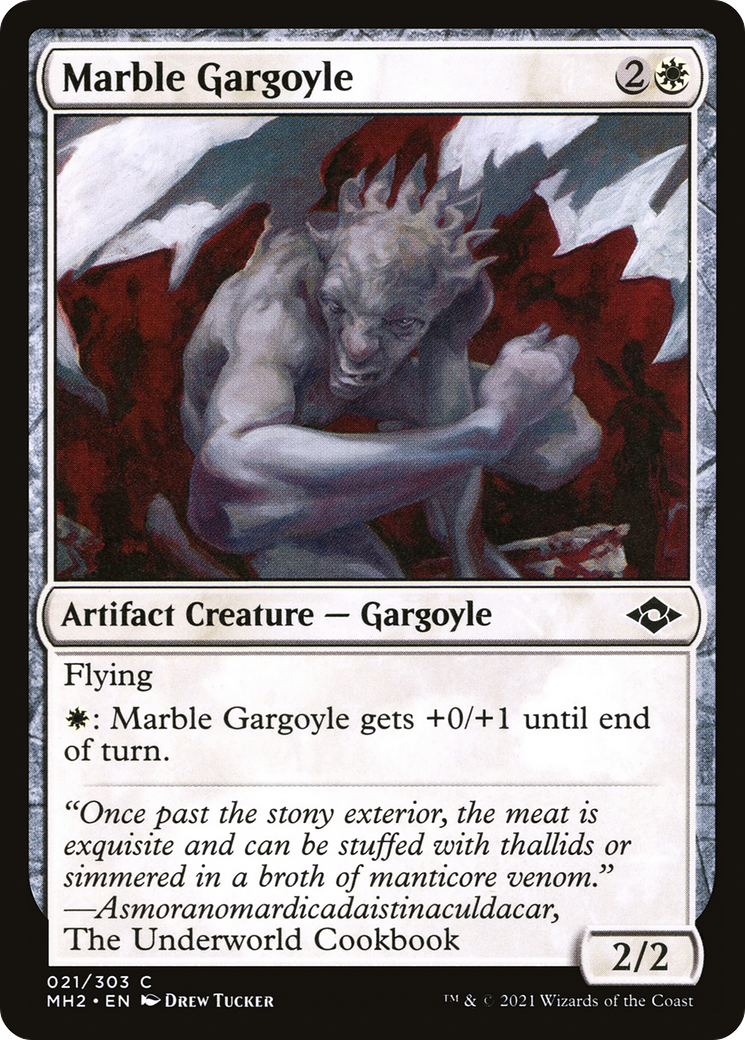 Marble Gargoyle (021) Foil - Modern Horizons 2