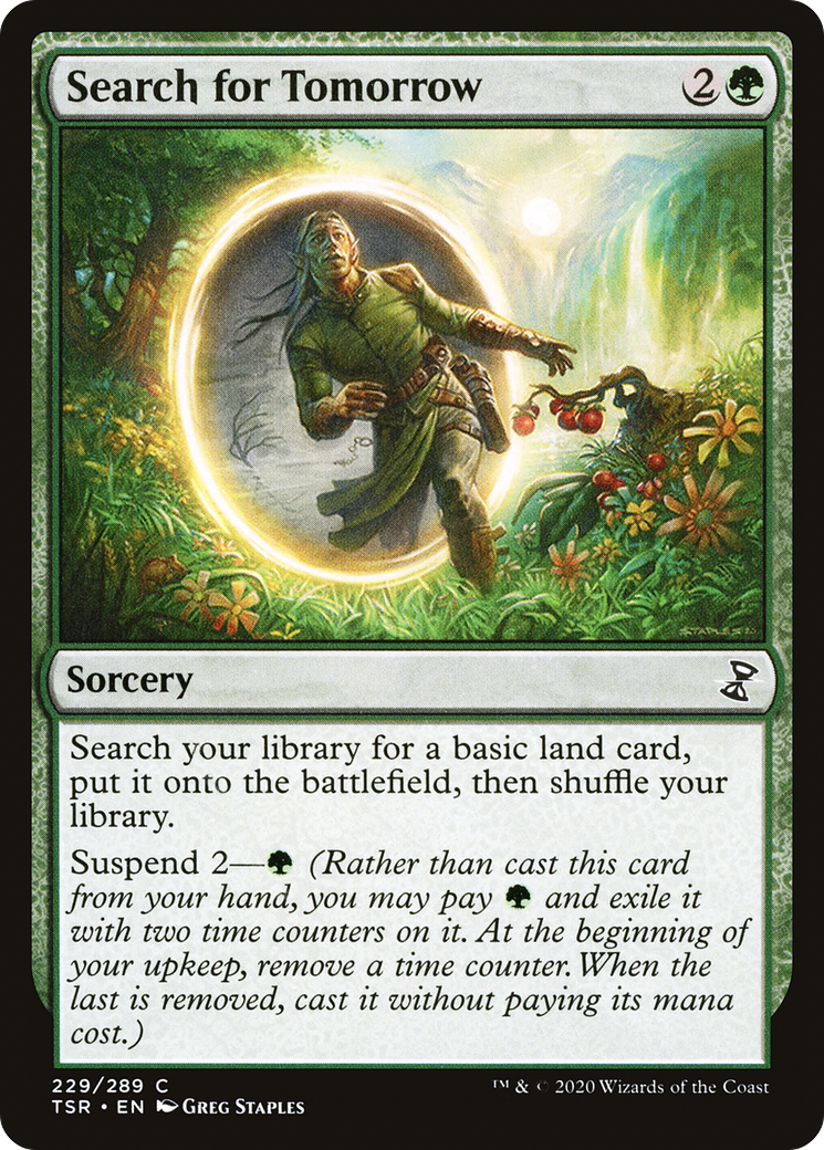 Search for Tomorrow (229) Foil - Time Spiral Remastered